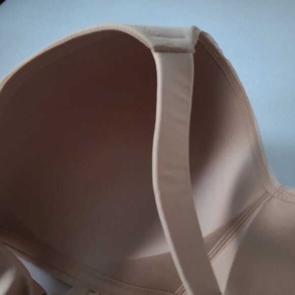 AUDEN Lightly Lined Wire-Free Bra Size 40G Nude/Beige Full Coverage NWOT - Picture 5 of 7
